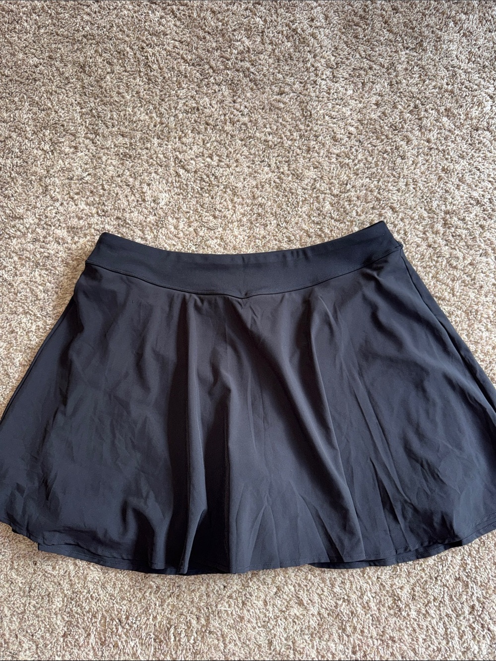 Bad Birdie black golf skort with spandex size XL